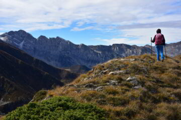 Cresta sommitale con la Punta Marguareis a sinistra