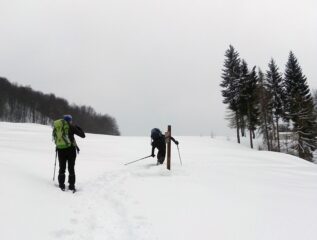 buon innevamento a Le Piagge 