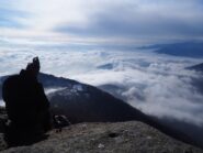 In vetta a Rocca Perabianca.