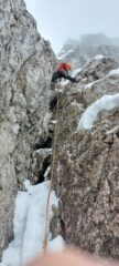 Il diedro del secondo tiro di 