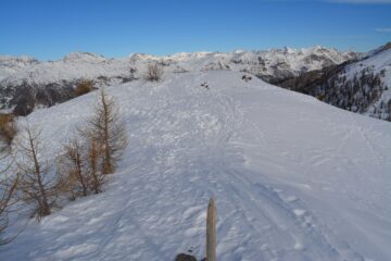 In vetta al Clot.