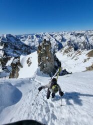 Ultimo pendio prima della cima