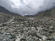 Il pianoro che precede il passo di San Chiaffredo