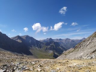 Valle di Bellino vista dal Colle di Vers