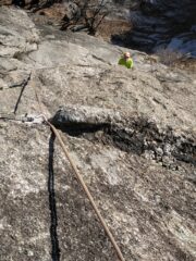 La placca del secondo tiro.