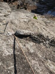 La placca del secondo tiro.