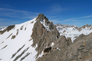 Monte della Signora visto dai pressi del colletto Pierassin