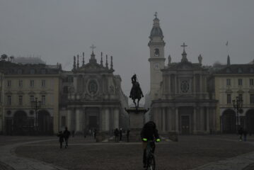‘l caval ‘d bruns si perde nella nebbia