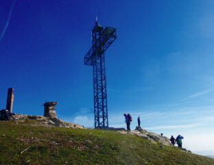 la croce sul Pizzo d'Evigno