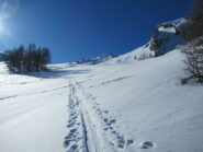 Ottima traccia verso il colletto
