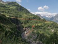 in estate vista da la Loccia