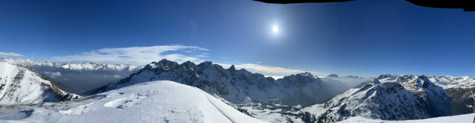 panorama dal Campione