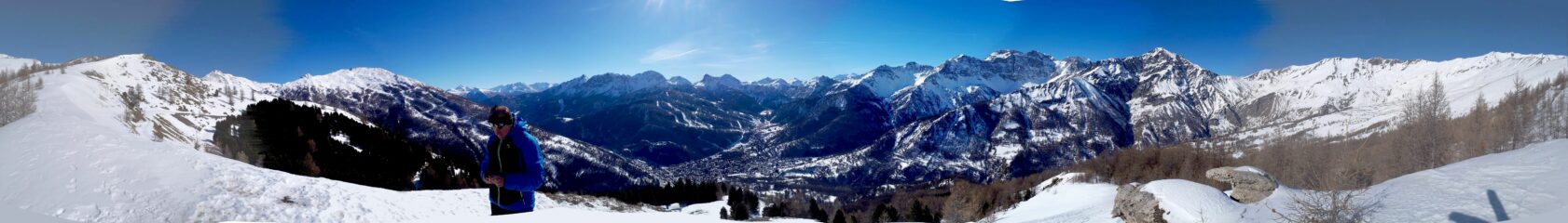 panorama dalla croce