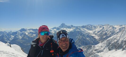 Giulia Enzo e il Monviso
spettacolo