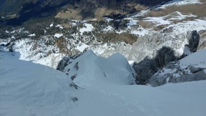 Riprendendo la via che arriva dalla selletta