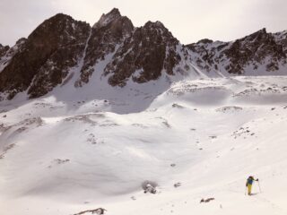 Rocca Rossa dietro di noi
