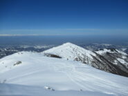 La dorsale per il Monte Pigna