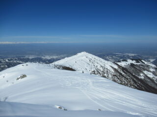 La dorsale per il Monte Pigna
