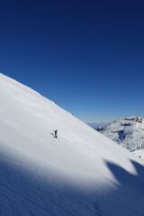 Sul pendio di salita del Seirasso
