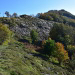 Risalendo la cresta NO del monte Ripa