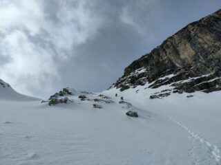 Verso l'uscita della rampa