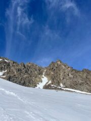 Conoide e canale visto da quota 2150M.