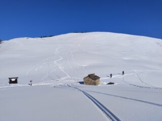 Il bric visto dai pressi del colle.
