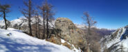Colletto di arrivo e cima da salire con passaggi delicati.