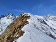 L'ultimo tratto, visto da poco prima dell'intaglio.