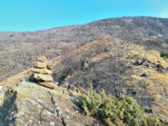 Truc dell'Aquila. Sullo sfondo monte Roc Neir.