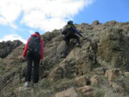 roccette sulla cresta