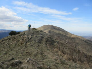 arrivo sulla punta Cresta di Castiglione