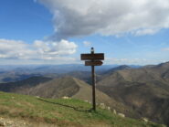 dal Tobbio la cresta perscorsa