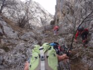 un tratto del canalino