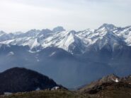 Vista su alpi  Marittime