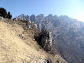 Il Resegone visto dalla vetta.