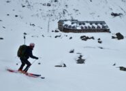 Arrivo alla Jamtal Hutte