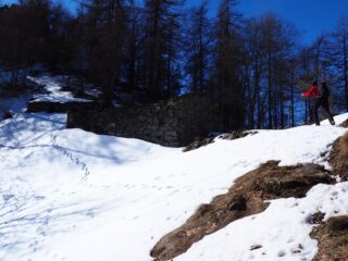 Arrivando al colletto.