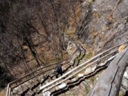 Un tratto di mulattiera dopo Breil.