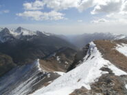 dorsale vista dall'alto
