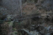Il Ponte degli Alpini che da Bagneri riporta a Sordevolo 
