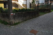 Lo stacco del sentiero 755 dalla Via Compagno