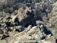 Stevo in uscita dall'ultimo tiro