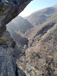 Il torrente visto dalla testa di camaleonte