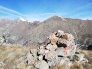 Dalla cima verso il Bourel e la Marchiana