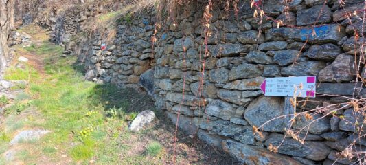 Inizio sentiero dopo i Pianardi