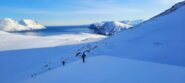 Si prende quota sulla dorsale in Storbukdalen