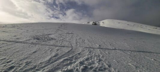 Neve frenante in alto