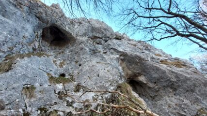 Curiose cavita che si trovano sul percorso