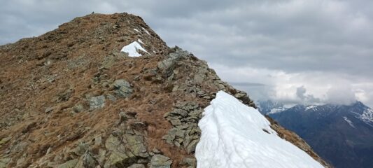 Quasi in cima.
